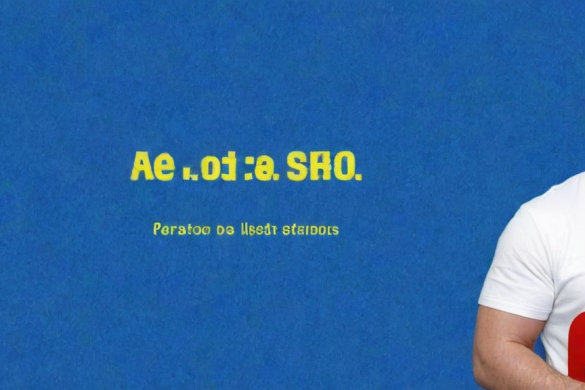 un hombre con camisa blanca sostiene un teléfono celular y un fondo azul con un cartel amarillo y rojo, Edi Rama, imagen promocional, un cartel, arte y lenguaje