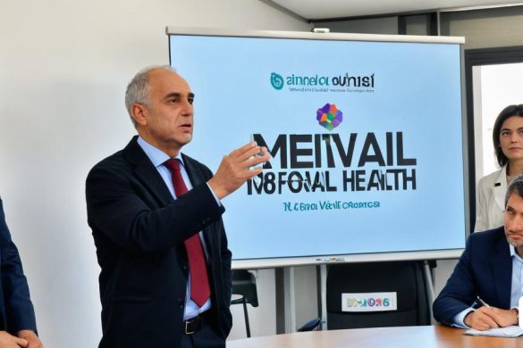 un grup de persones al voltant d'una taula amb un home amb vestit i corbata parlant amb ells i un home amb vestit, Aníbal Villacís, cap enfocat, una fotografia d'estoc, neoplasticisme