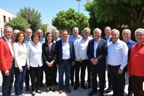 un grup de persones juntes en un aparcament, totes amb vestit de negocis i somrient a la càmera, Arthur Sarkissian, imatge 4k uhd, una foto d'estoc, incoherents
