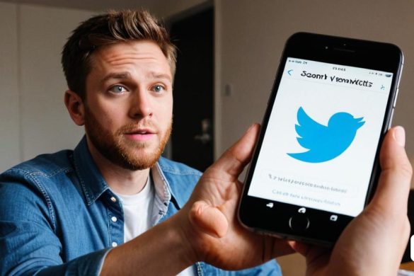 un home amb un telèfon intel·ligent amb twitter a la mà i mirant la pantalla amb cara de sorpresa, Ásgrímur Jónsson, imatge promocional, foto d'estoc, les automatistes