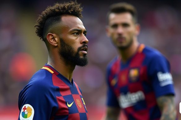 un home amb un mohawk al costat d'un altre home amb barba i samarreta i una pilota de futbol a la mà, Carles Delclaux Is, mitjans oficials, una imatge, les nabis