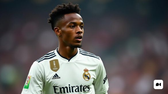 un home amb una rasta al cap amb un uniforme de futbol mirant la càmera amb una mirada seriosa a la cara, Emerson Silva, jove, una foto acolorida, cubo-futurisme