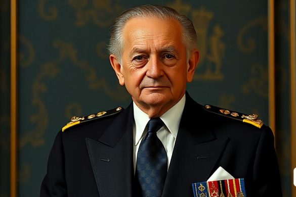 un home amb uniforme militar posa per a una foto amb una medalla a la solapa i una corbata a la solapa, Arthur Sarkissian, mariusz lewandowski, un retrat de personatge, precisió