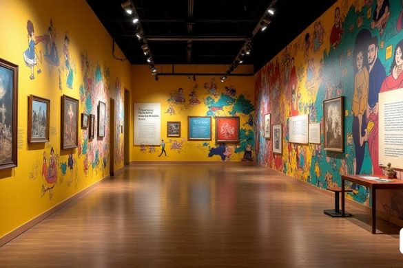 La imagen que se muestra en este post es una exposición vibrante y atractiva que muestra la historia de la literatura catalana. El escenario es el Espai Jove y la tercera planta de la Biblioteca Central de Igualada. La muestra incluye varias secciones dedicadas a diferentes acontecimientos, como un cuadro de Pere Noguera, 'Gargots', '17 raons per parlar català', 'Dones trencant barreres', 'Una altra mirada a la realitat' de Jaume Graells, 'Hàptica' de Jordi Ribaudi, 'Carmina Orgué: Disseny d'interiors', etc. La exposición ofrece un recorrido completo por la evolución de este género literario desde sus orígenes hasta la actualidad.