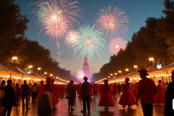 Imagina una escena vibrante y animada en la Festa Major de Canyelles en el distrito de Nou Barris, que comienza en la primera semana de octubre de 2024. Imagina a los coloridos 'gigantes' y 'capgrossos' desfilando por las calles, acompañados por la enérgica actuación de Falcons de Barcelona. Visualiza a la gente disfrutando de los bailes tradicionales de las 'sevillanas' en la terraza del 'casal d'avis', mientras que más tarde en la noche, un DJ toca éxitos nostálgicos de los años 80, 90 y 2000 bajo el cielo estrellado en el Parc de Josep Maria Serra i Martí. Imagina una comunidad reunida para actividades como ping-pong, bingo y una 'butifarrada' festiva con ofertas de comida multicultural. Observa las terrazas llenas de entusiastas de la música rockeando con bandas como Trayax, Mechanix, Daeria y Crusader. Por último, imagina el gran final con un fascinante 'correfoc' protagonizado por los Diables del barrio Gòtic y el Grup Percurium, seguido de un espectacular castillo de fuegos artificiales para concluir l