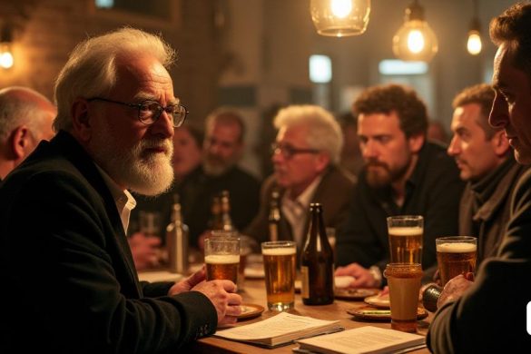 foto de un club cervecero con gente Parece mentira, porque ha pasado volando, pero ya hemos finalizado la décima edición de las X Jornadas de Patrimonio Literario Ebreo, este año dedicadas a Gerard Vergés dentro de los actos que, desde el Ayuntamiento y otras instituciones y entidades, hemos programado a lo largo del año para rendir homenaje a su figura. Estas jornadas están plenamente consolidadas, diez ediciones se hacen esperar y están organizadas por la Biblioteca Municipal Marcel·lí Domingo, que cada año celebra nuestra literatura. En este(8k, best quality, masterpiece, highly detailed:1.1)