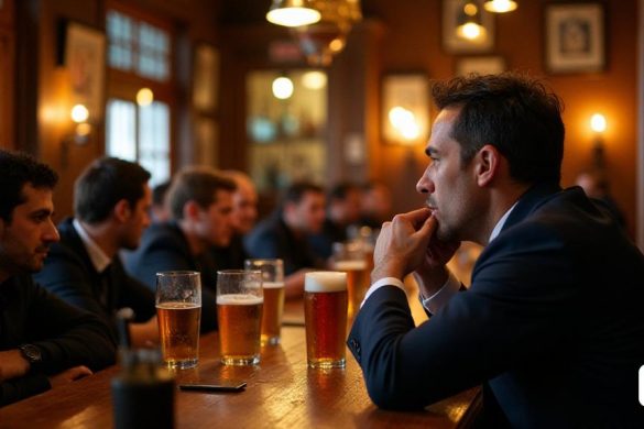 foto de un bar de una cervecería con gente en el interior Pedro Sánchez debe reírse cada vez que lee la palabra “resistencia” en artículos y editoriales, consciente de cómo ha conseguido colarla. Lo mismo le debe pasar a Salvador Illa con la “gestión eficiente”. Como se ve en la ensordecedora banalidad del Congreso del PSOE, cada semana que los dirigentes socialistas consiguen pasar por la opción ordenada frente a la histeria de las alternativas, es otra semana que no tienen que hacer política y pueden patear la pelota hacia delante. Preguntado por la financiación(8k, mejor calidad, obra maestra, muy detallado:1.1)