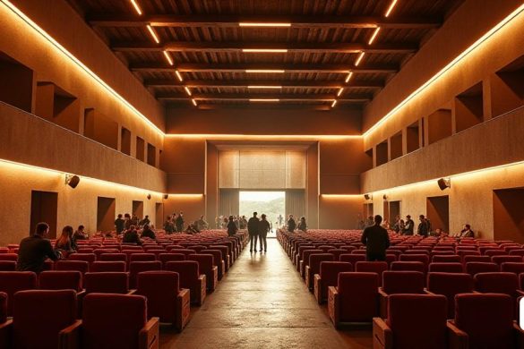 Interiorismo con gente tomando una cerveza en la cervecería El Ayuntamiento de Cambrils ha encargado un replanteamiento del proyecto del Teatro Auditorio para desbloquear las obras de este equipamiento cultural, paralizadas desde 2010 por su magnitud. La redacción del proyecto se financiará gracias a una subvención de 125.000 euros de la Diputación de Tarragona, que fue aprobada inicialmente en el pleno de la semana pasada y que actualmente se encuentra expuesto al público durante 15 días. El proyecto se dividirá en tres fases, empezando por la sala principal, y se irá actualizando (8k, máxima calidad, obra maestra, gran detalle:1.1)