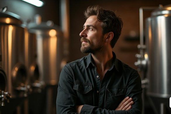 Retrato de un hombre en una cervecería en La emotiva noticia que recibió Isak Andic de su hijo Jonathan antes de morir Isak Andic fue testigo de la hermosa noticia que le dio su hijo, Jonathan, junto a su nuera, Paul Isak Andic, el fundador de Mango, falleció inesperadamente a los 71 años el pasado 14 de diciembre. El deceso se produjo durante una ruta de senderismo en compañía de su pareja, Estefanía Knuth, y su hijo mayor, Jonathan Andic. El empresario sufrió una caída fatal que lo dejó fuera del mundo empresarial(8k, mejor calidad, obra maestra, muy detallado:1.1)