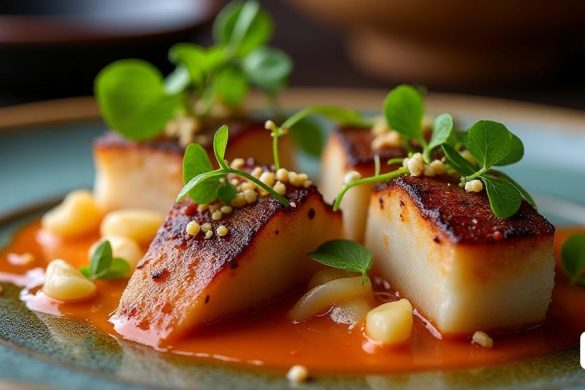 El restaurante más ‘hambre’ de Cambrils ha empezado 2025 con interesantes novedades. L’Hiu (‘Tengo hambre’ en tailandés) sorprende a los paladares más atrevidos con una doble carta que integra a la perfección técnicas asiáticas con ingredientes locales. Esta no es la única novedad que nos ha llamado la atención durante nuestra visita, y es que el equipo de este establecimiento -recomendado por la Guía Michelin y la Guía Repsol- cuenta con nuevas caras en cocina y sala. Entre las recientes incorporaciones encontramos tres (8k, mejor calidad, obra maestra, muy detallado:1.1)