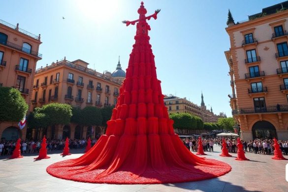 Lugar de St. James en Barcelona en Barcelona. Castellers de Barcelona, ​​Castellers de la familia Sagrada, Castellers de la Villa de Gracia, Castellers of Saints, Castellers of Sarrià Young Castille de Barcelona. El