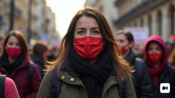 8 de marzo: un día para la lucha y el reflejo frente al discurso de lejos. Artículo para Mari Carmen Paredes El 8 de marzo, el Día Internacional de la Mujer, un día que nos recuerda la necesidad de continuar luchando por la igualdad de género, los derechos de las mujeres y la erradicación de la violencia sexista. Esta lucha ha sido dura y persistente, con avances logrados a través de generaciones de mujeres y movimientos sociales. Sin embargo, en la actualidad los discursos de los extremos (8k, mejor calidad, obra maestra, muy detallada: 1.1)
