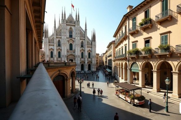 El Berra Balcony es el título de una serie que mi querida T. abrió en un blog web donde obtuvo sus impresiones de estadía en una de las ciudades que más frecuentaban y amaban, al igual que Milan. Siempre tuve el efecto de que era otra ciudad entre el gran grupo de ciudades y ciudades italianas donde siempre hay una Piazza, un porche, una galería con estatuas, una iglesia con pinturas de frescos y, finalmente, todo lo que Italia puede ofrecer, que es mucho, para viajeros, pasajeros y turistas (8k, mejor calidad, obra maestra, altamente detallada: 1.1)