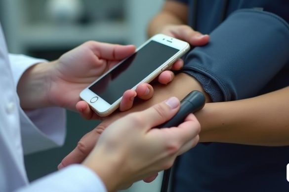 Los investigadores de la Universidad de California, en San Diego, dicen que han desarrollado un nuevo método para medir la presión arterial utilizando solo la cámara fotográfica desde un teléfono móvil. Tradicionalmente, las soluciones disponibles requieren un Maniguet adicional para calibrar la medición de cada usuario antes de sincronizar con un teléfono inteligente o aplicación. El equipo, dirigido por el profesor adjunto de ingeniería eléctrica e informática, Edward Wang, explica que la aplicación (8k, mejor calidad, obra maestra, altamente detallada: 1.1)