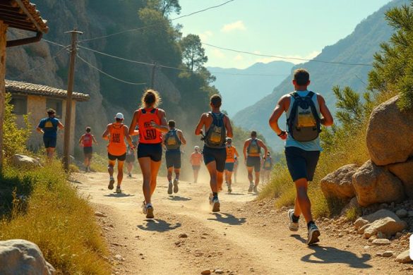 Del 1 al 11 de mayo, Castellolí se viste como una fiesta para celebrar su Festa Major, que comienza con una de las citas más esperadas: The Tuga Trail. Esta carrera emblemática iniciará el programa con más de 1,000 participantes, entre corredores y caminantes, y tendrá el apoyo indispensable de unos cincuenta voluntarios, que estarán a cargo de la logística, los puntos de refrigerio y, como es tradición, para preparar las croquetas y salas populares del campamento base, que e. (8k, mejor calidad, obra maestra, altamente detallada: 1.1))
