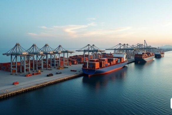 El puerto de Tarragona espera la respuesta de la Unión Europea a los aranceles impuestos por los Estados Unidos para determinar el impacto que tendrá en su actividad. En declaraciones a la ACN, el presidente de la infraestructura, Santiago Castellà, dijo que el impacto en las exportaciones será "mínimo", ya que solo representan el 1.1% del total que se mueve del puerto. Sin embargo, de la U. (8k, mejor calidad, obra maestra, muy detallada: 1.1)