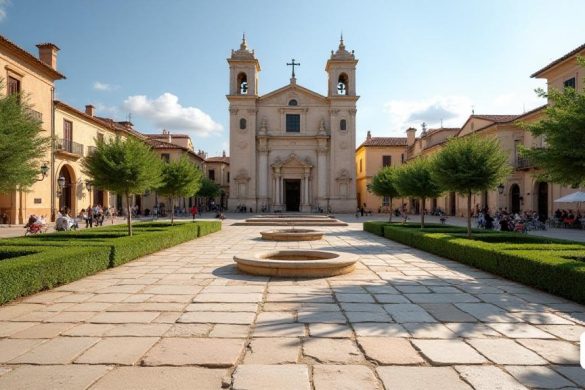 Las tareas de remodelación y renovación de la Plaza de la Iglesia de Alcarràs han comenzado esta semana. Esta reforma es la primera de las acciones que se llevarán a cabo en relación con la subvención otorgada por el Departamento de Acción Climática, Alimentos y Agenda Rural de la General de Catalunya que persigue el objetivo de transformar los espacios urbanos para que puedan ser para el disfrute de la ciudadanía y su pacificación. El cuadrado estará todo con el mismo nivel (que actualmente estaba entre la V (8k, mejor calidad, obra maestra, muy detallada: 1.1)
