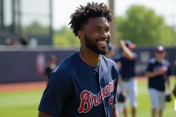 ATLANTA-Ronald Acuña Jr. estaba de un buen humor después de hacer ejercicio con los Bravos de Atlanta en Truist Park el miércoles, la superestrella de rehabilitación no parecía perturbada cuando las primeras seis preguntas de los periodistas se centraron por completo en su controvertido mensaje de medios sociales el 20 de abril. En ese mensaje del domingo de Pascua, Acuña esencialmente arrojó al gerente Brian Snitker bajo el autobús proverbial. Implicó un doble estándar en la falta de disciplina de Snitker para Jarred Kelenic después de un incidente el 19 de abril THA (8K, mejor calidad, obra maestra, muy detallada: 1.1)