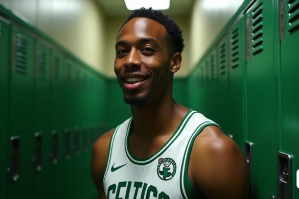 BOSTON - Derrick White entró en el vestuario de los Celtics con una sonrisa en su rostro aproximadamente una hora antes del inicio del miércoles por la noche. Después de saludar a un empleado del equipo, White se detuvo brevemente en su casillero. Antes de salir a la corte, le dijo tres palabras a sus compañeros de equipo cercanos. "Ganemos uno", dijo White. Anuncio Después de lidiar con las devastadoras noticias del Aquiles rompidos de Jayson Tatum, los Celtics apenas tuvieron tiempo para prepararse para guardar su temporada en el Juego 5. Pero después de una t (8k, mejor calidad, obra maestra, altamente detallada: 1.1)
