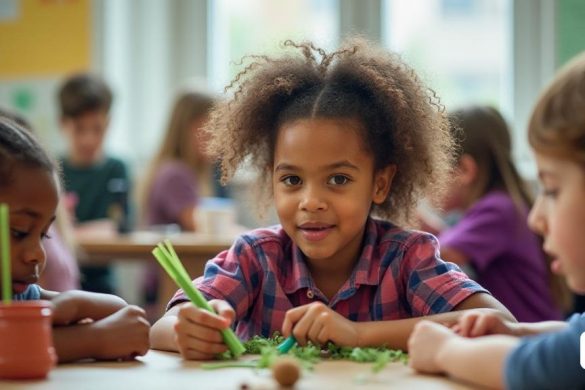 Día de la salud mental para los alumnos de envío "Increíble" Los talleres y actividades de salud mental para niños con necesidades educativas especiales y discapacidades (SEND) han sido "increíbles", dijo un director. El evento Headfest de BBC Three Counties Radio se llevó a cabo en Kempston, Bedfordshire, en la Escuela Free Free de Rivertree, que se inauguró en febrero. Los niños tuvieron la oportunidad de plantar cress con el Sr. Bloom, de CBeebies, ver animales en una granja móvil, hacer arte, practicar deportes y participar en sesiones de movimiento musical. Cabeza (8k, mejor calidad, obra maestra, muy detallada: 1.1)