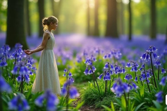 El folklore ayuda a proteger a los Bluebells Las campanillas, en caso de que no lo supieran, están protegidos por la ley. No debes elegirlos, dañarlos o trasplantar las bombillas. Si eso no fuera suficiente para desanimarte, tal vez la idea de ser visitado por un mal hada podría hacer el truco. Bronagh Gallagher, de Woodland Trust, es un oficial de desarrollo comunitario en Morne Park en Kilkeel, que tiene el "Bluebell Trail" acertadamente llamado para que las personas lo visiten. Ella tiene un par de cuentos de advertencia del folklore. Uno s (8k, mejor calidad, obra maestra, muy detallada: 1.1)