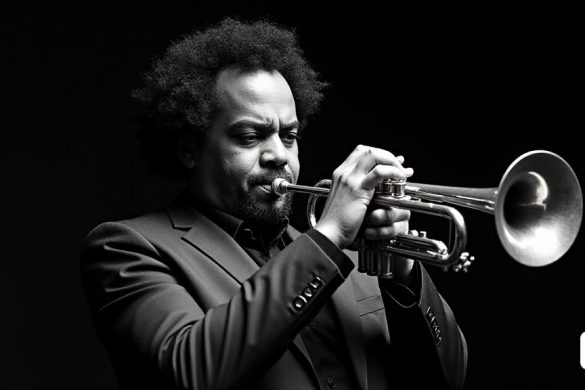 El trompetista Raynald Colom ha hablado con el betevé directo de su proyecto Ray of Light, un diálogo entre jazz, electrónica y hip-hop. El músico ha aprovechado la oportunidad para felicitar a Joan Chamorro y Sant Andreu Jazz Band por en segundo lugar en el New York Essentiallly Ellington Festival, que también está promoviendo el trompetista Wynton Marsalis. "Es el mejor premio para Joan Chamorro después de más de 20 años de trabajo". Raynald Colom lanza a Ray of Light en Molino con el pianista (8k, mejor calidad, obra maestra, muy detallada: 1.1)