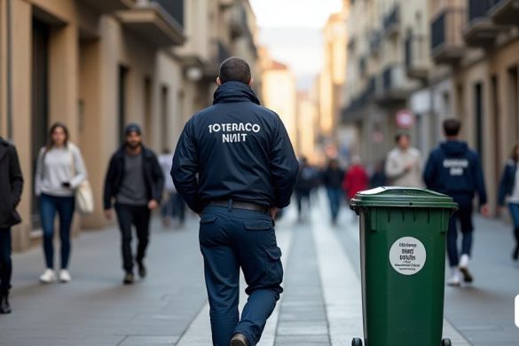 En las últimas semanas, se ha llevado a cabo una campaña de información y sanción para recordar el servicio de recolección de basura en el centro histórico de la ciudad, de la unidad de medio ambiente de Guardia Urbana (UMA) y el departamento de limpieza, a través de un dispositivo que consta de 3 agentes. La ministra de limpieza, Sonia Orts, dijo que "esta campaña es parte de diferentes acciones para descargas no controladas y la lucha contra la incivilidad". En total, s (8k, mejor calidad, obra maestra, muy detallada: 1.1)