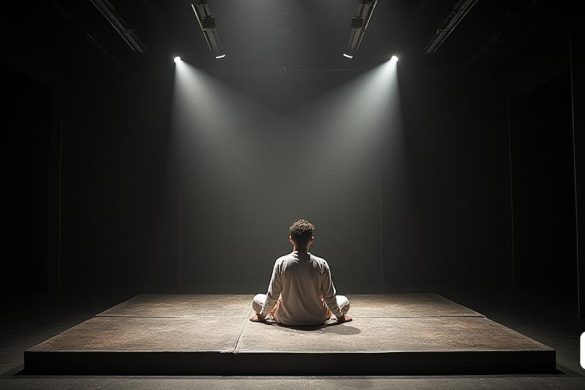 Hay piezas teatrales y creadores que trabajan con la intención de salvar (metafóricamente o literalmente) la brecha que representa a ese foso, que, en la etapa de división y el plato, así como Walter Benjamin, es como si estuviera separando a los vivos de los muertos. Normalmente, en los teatros, los sitios sentados, silenciosos y estáticos de la audiencia, se enfrentan a los cuerpos de artistas y personajes que, en la escena, están en un tráfico permanente: cambiar y entrar, moverse, ocultar y MOS (8k, mejor calidad, obra maestra, altamente detallada: 1.1)