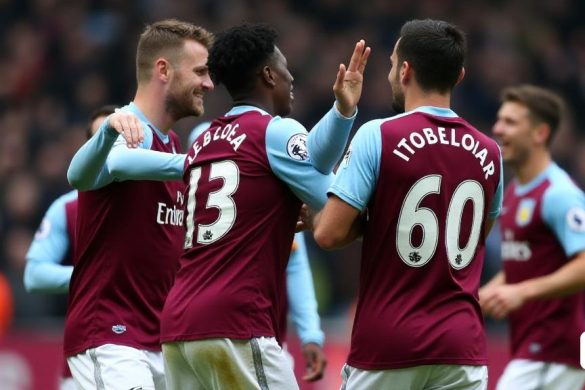 La temporada de la liga de Aston Villa se puede separar en dos secciones, la primera es bastante flácida. Seis victorias en 21 partidos entre septiembre y febrero hicieron poco para sugerir que Villa podría calificar para Europa, y mucho menos la Liga de Campeones, nuevamente. Después de un golpe de 4-1 en Crystal Palace el 25 de febrero, en retrospectiva, un punto de inflexión, habían mantenido solo tres hojas limpias en 28 partidos de liga. Solo Southampton y Chelsea habían cometido más errores que condujeron a la toma de un oponente. Anuncio FRA (8K, mejor calidad, obra maestra, muy detallada: 1.1)