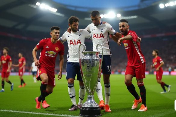 Los finalistas de la Europa League de esta temporada, Tottenham Hotspur y el Manchester United, han sufrido temporadas históricamente lamentables en el frente nacional. Sin embargo, levantar el trofeo en la ciudad española de Bilbao el miércoles por la noche podría cambiar por completo el estado de ánimo en cualquiera de los clubes de la Premier League y entrar en el verano y en la próxima temporada, son 90 minutos (al menos) lo que podría transformar cómo se recuerda su campaña 2024-25. Anuncio Mark Critchley, Elias Burke y Chri de The Athletic (8k, mejor calidad, obra maestra, muy detallada: 1.1)