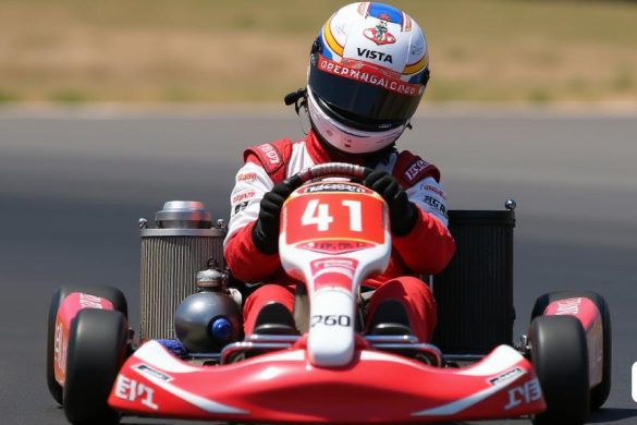 Prodigio de karting adolescente con ambiciones de fórmula uno Un adolescente de Teesside es uno de los 52 conductores de todo el mundo que participan en una competencia previamente ganada por Charles Leclerc de Fórmula Uno. Jack Collinson, de 13 años, de Hartlepool, está compitiendo en la categoría junior (de 12 a 14 años) del Trofeo de la Academia Karting de la FIA, después de su selección el año pasado. Actualmente se encuentra en Valencia, España para la primera competencia de la serie de este año. "Como competidor, tienes que esperar ganarlo", dijo, "pero (8k, mejor calidad, obra maestra, muy detallada: 1.1)